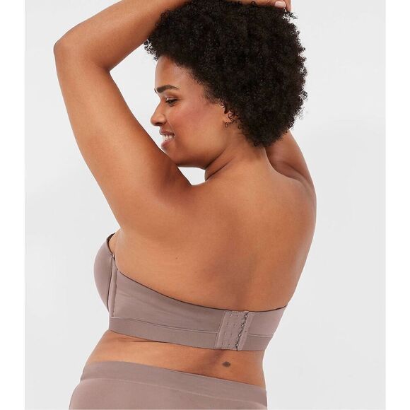 Cacique Comfort Bliss Lightly Lined Multi-Way Strapless Bra 48C - Picture 2 of 6